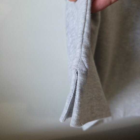 NWT LOLE GREY HEATHERED CUFFED SLEEVES T SHIRT DRESS SIZE SMALL - Picture 9 of 16